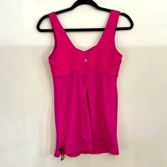 Lululemon Fuschia Pink Workout Top
Shirt Camisole Size 6 - Picture 3 of 6